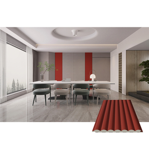 Panneau mural en WPC à rainures pour intérieur, villa, appartement, grand mur - Product Image 1