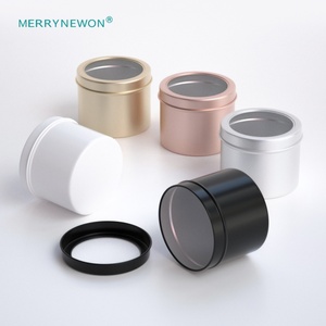 Latas Vacías para Velas de 150 ml, Recipientes Metálicos para Alimentos, Latas para Té, Frascos de Aluminio con Tapa de Rosca - Product Image 2