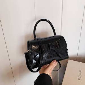 Sac à main nœud papillon le plus vendu 2026, petit sac carré version coréenne, sac à bandoulière élégant pour femme - Product Image 2