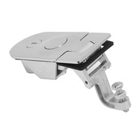 Loquet à levier compressif étanche Southco C5 noir pour porte de véhicule, camping-car, camion, remorque, bus, boîte à outils