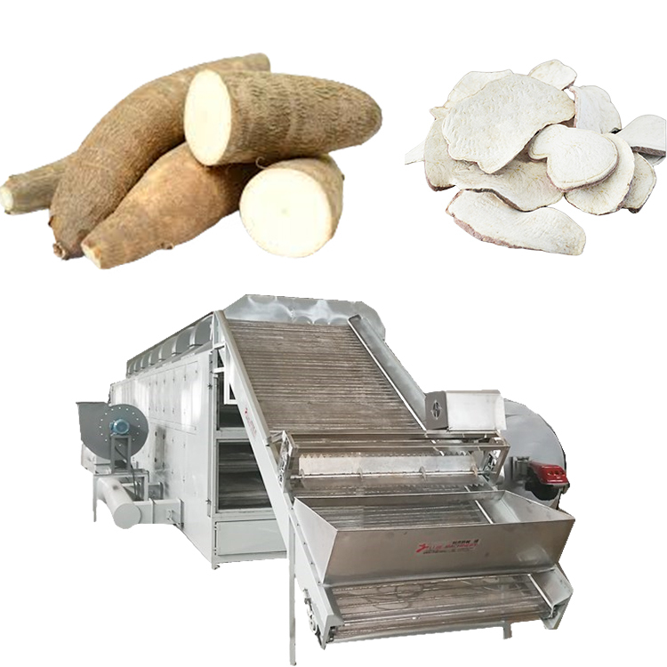 Industrial Cassava Drying Machine with Engine