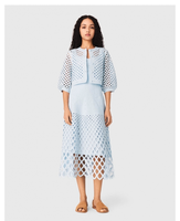 Conjunto de Vestido con Tirantes y Cárdigan de Punto Calado con Diamantes, Elegante Estilo Francés, Novedades Primavera 2026, Siete Colores