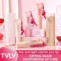 Masque Lèvres Hydratant et Nourrissant TVLV Crystal Glow Effet Miroir Repulpant Brillant Non Transfert 10ml