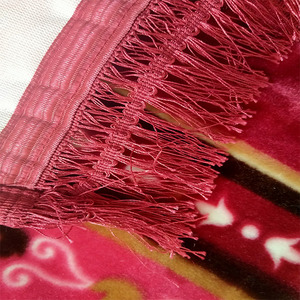 Alfombra plegable en relieve para casa, estera de oración suave, Raschel, visón musulmán, venta al por mayor - Product Image 4