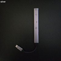 Estaciones de Acoplamiento USB Tipo C, Lectores de Tarjetas de Memoria TF OTG Convertibles para Instalación Externa, en Tendencia