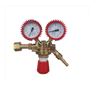 Reguladores de Presión Estilo Italiano, Aleación de Zinc, Manómetro para Argón y CO2, Reductor de Presión de CO2, Manómetro para Oxígeno y Acetileno - Estilo Europeo - Product Image 2