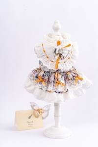 Falda Floral de Poliéster Personalizada, Elegante y Adorable para Perros Pequeños, Bichones, Malteses, Fiesta de Primavera, Cachorros - Product Image 6