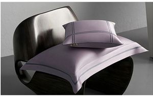 Personnalisé 100% coton fonctionnel antibactérien Anti-acariens refroidissement ensemble de draps de literie motif solide pour la maison ou l'hôtel - Product Image 4