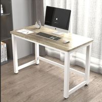 Bureau de travail modulaire en bois moderne de haute qualité en gros, poste de travail informatique, table d'étude, mobilier de bureau à domicile, directement de l'usine