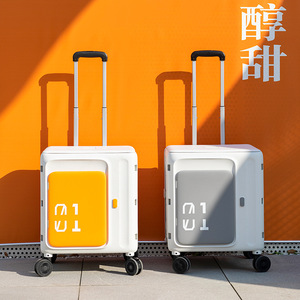 Folding Trolley <b>Storage</b> <b>Box</b> Rectangle 4600g Double Door Portable Luggage For Home Outdoor Camping - Product Image 1