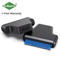 Cable USB 3.0 a SATA G-karve con Núcleo de Cobre y Revestimiento de PVC de 7+15cm para Disco Duro de Portátil y Dispositivos Electrónicos