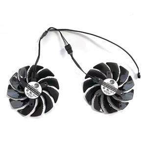 Pour Gigabyte GeForce GTX 1050 G1 <span class=keywords><strong>1060</strong></span> <span class=keywords><strong>Aorus</strong></span> RADEON RX 580 570 470 480 GTX960 PLD09210S12HH 88MM carte graphique ventilateur de refroidissement 5.0 10 - Product Image 5