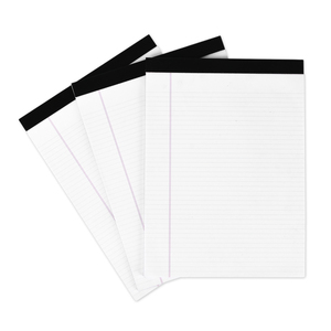 กระดาษโน๊ตขนาด5x8นิ้วสำหรับนักเรียนแผ่นด้านกฎหมายขนาดเล็กแผ่นจดบันทึกสีขาว - Product Image 1