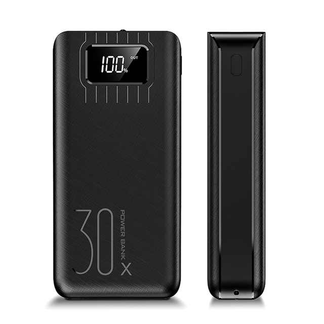 Best Sellers Power Bank 30000mAh Portable Super Fast Charging Powerbank Digital Display Battery Bank for IPhone for Xiaomi