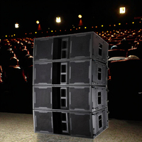 Profesional 820W Dual 12 pulgadas Split frecuencia Line Array sonido altavoz neodimio imán 8ohm para escenario al aire libre Club rendimiento