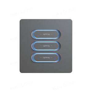 Interruptor de Luz Inteligente de 1/2 Gang con Botón Táctil, Control Múltiple, Compatible con Cable Neutro, Control por Voz Alexa, 10A, Interruptor de Pared Inteligente para PC - Product Image 2