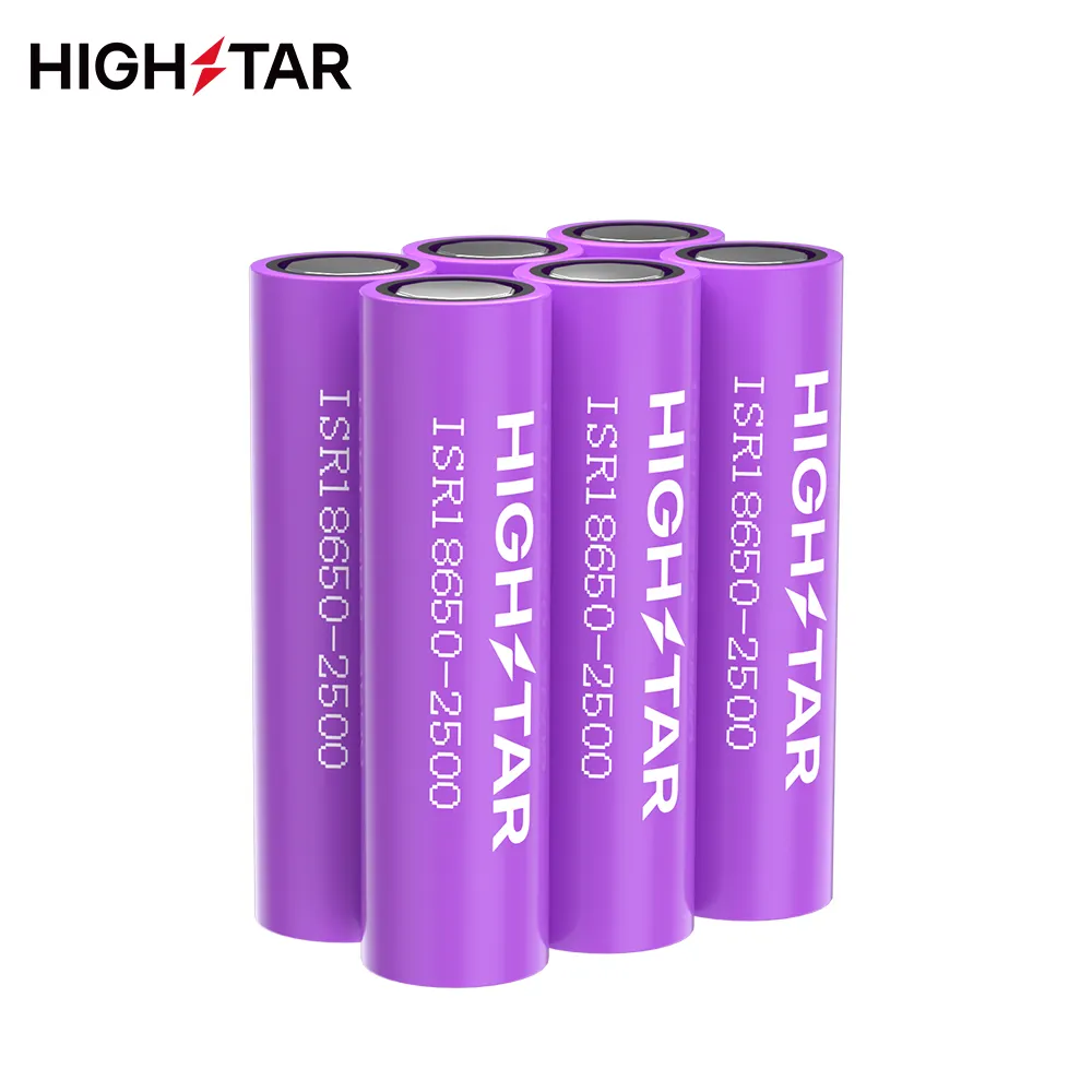 Highstar hình trụ di động 3.7V 2.5ah lithium có thể sạc lại ion Battery Pack bán chạy nhất và rẻ hơn cho người tiêu dùng thiết bị điện tử