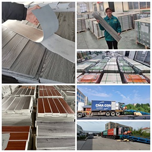 Revêtement de sol en vinyle PVC auto-<span class=keywords><strong>adhésif</strong></span>, design populaire, planches de vinyle de luxe à pose libre - Product Image 4