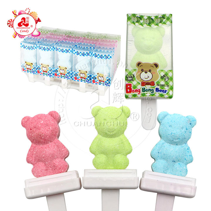 Bear tablet lollipop