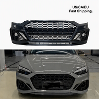 Pièces de carrosserie automobile, pare-chocs avant avec calandre en nid d'abeille, look RS5 pour Audi A5 S5 B9.5 2020 2021 2022 2023 2024