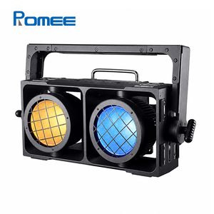 Waterproof IP65 2-Eye 600W RGBA+WW Cob LED <strong>Blinder</strong> Light DMX512 for Outdoor Concert Event Theatre Clubs &amp; Live Events - Product Image 1