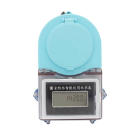 Compteur d'eau froide intelligent en plastique pour location, compatible cartes IC prépayées et cartes de crédit, avec fonction radiofréquence