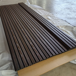 Esterno WPC impermeabile pannello di parete grande per uso esterno scanalato composito di legno per il rivestimento del giardino - Product Image 6