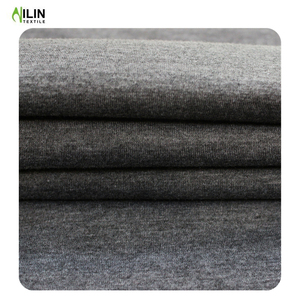 Cây gai dầu màu xám 100% Spun <span class=keywords><strong>Polyester</strong></span> dệt kim duy nhất căng Jersey vải - Product Image 4