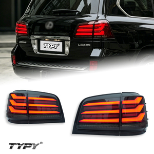 ชุดไฟท้าย TYPY สำหรับ Lexus LX570 ปี 2007-2015: อัพเกรดชุดไฟท้ายพร้อมไฟวิ่งกลางวันแบบ LED และไฟเลี้ยวแบบ Sequential - Product Image 1