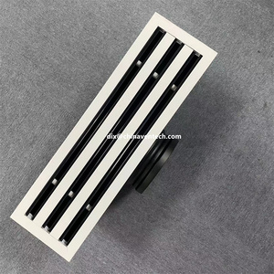 Hvac Điều Hòa Không Khí Cung Cấp Tuyến Tính Bar Grilles Tuyến Tính Khe Khuếch Tán C/W <span class=keywords><strong>Plenum</strong></span> <span class=keywords><strong>Box</strong></span> - Ventech - Product Image 3