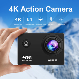 Экшн-камера Ultra hd 4K 30 кадр/с подводный Шлем Водонепроницаемый 2,0-дюймовый экран Wi-Fi пульт дистанционного управления спортивная видеокамера Go Pro - Product Image 3