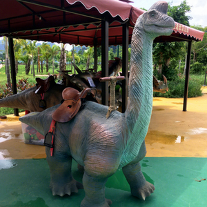 Dinosaurio Animatrónico Simulado Montable, Brachiosaurus <span class=keywords><strong>Amargasaurus</strong></span>, para Niños, Parques de Aventuras Interiores/Exteriores, Centros Comerciales - Product Image 1