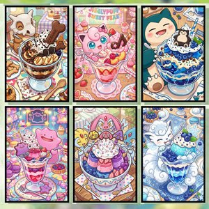 MS Wholesale Japan Anime Pokemoned Collection Cards Art Boards Rare Anime Pokemoned Colored Paper Booster Box Card Games Gifts - Product Image 6