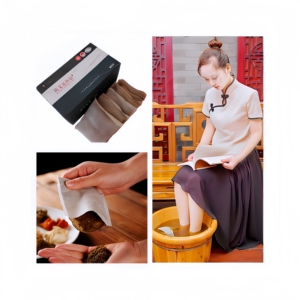 ถุงแช่<span class=keywords><strong>เท้า</strong></span>จากธรรมชาติที่บริสุทธิ์ช่วยเพิ่มการไหลเวียนโลหิตเพิ่มการเผาผลาญบรรเทาความเมื่อยล้าและความเครียด - Product Image 4