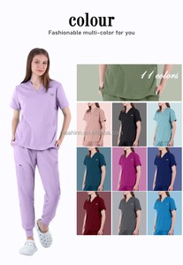 Wholesale Medical Scrubs Uniforms Sets for Women Nursing Uniforms <strong>Custom</strong> <strong>Logo</strong> <strong>Surgical</strong> Scrubs Hospital Doctor Uniform - Product Image 6