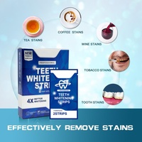 Kit Pemutih Gigi Private Label 42 Strip dengan Pembuka Mulut Anti Selip Menghilangkan Noda Permukaan Perawatan Gigi di Rumah