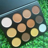Palette de maquillage correctrice 16 couleurs en gros, palette de contour personnalisée, marque privée, échantillon gratuit