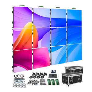 Système <span class=keywords><strong>clé</strong></span> <span class=keywords><strong>en</strong></span> <span class=keywords><strong>main</strong></span> King Visionled 5X3m, écran LED complet, P2.6 P2.9 P3.91, panneau LED 500mmx500mm, toile de fond, écran LED intérieur/extérieur - Product Image 1