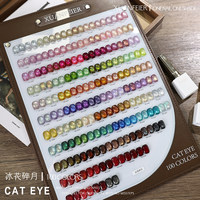 XUANFEIER 2026 Nouveau Kit de Gel Ongles Effet Œil de Chat Multicolore 100 Couleurs Haute Qualité Longue Durée Non Toxique Gel UV pour Salon Vente en Gros