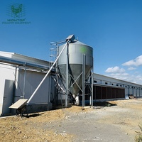 Gallinero Prefabricado de Estructura Metálica con Control Ambiental para la Cría de Pollos de Engorde y Gallinas Ponedoras