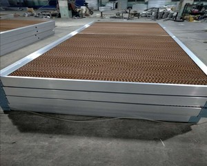 Neues Wellpappe-Kühlpad für Geflügel- und Schweinefarmen Nassvorhang Verdunstungs-Lüftungssystem Tierhaltungsausrüstung - Product Image 2