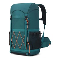 Sac à dos de randonnée imperméable à la mode pour le camping, l'escalade, le ski et le cyclisme avec fermeture à glissière et doublure en polyester