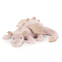 Peluche en coton biologique Jelly Cats, Dragon du Ciel et Dragon des Neiges, poupée en peluche moelleuse, rembourrage en PP, coussin lesté doux
