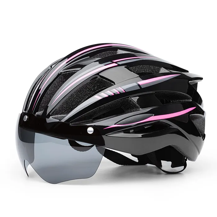 Capacete esportivo compacto para jovens, adulto, capacete de bicicleta de estrada, material durável, capacete de bicicleta para passeio