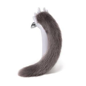 Tapón Anal de Piel Sintética con Cola de Zorro, Juguete Íntimo Suave y Cómodo para Mujeres, Accesorios Románticos para Coqueteo, Juguete para Parejas - Product Image 5