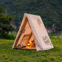 Tente gonflable triangulaire à installation instantanée pour 2-3 personnes, camping quatre saisons, base de plage, pliable automatique, sans assemblage