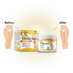 Crema Reductora de Grasa Abdominal Orgánica Más Vendida de Fábrica OEM, Gel Caliente Adelgazante con Jengibre, Crema Anticelulitis de 7 Días - Product Image 6