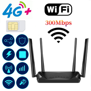 Openwrt 300Mbps Xách Tay LTE 4G Di Động <span class=keywords><strong>Router</strong></span> 2.4G Không Dây N Với Khe Cắm Sim Hỗ Trợ Tường Lửa Chức Năng - Product Image 4