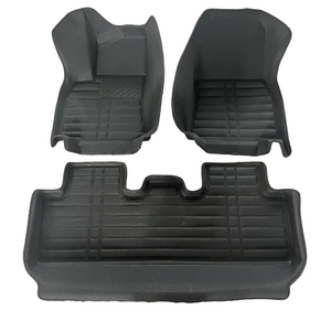Venta al por mayor nuevo diseño de lujo personalizado de alta calidad 5d impermeable antideslizante alfombrillas de coche de cuero PCV a bajo <span class=keywords><strong>precio</strong></span> - Product Image 4