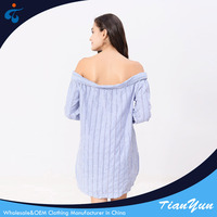 Robe décontractée à volants, vêtements pour femmes, épaules dénudées, grande taille, motifs floraux, nouvelle collection automne